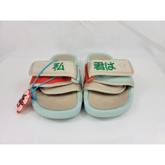 Adidas Pharrell NIGO HU Chancletas Slides Sandals Youth 4Y Womens 5.5 S42575 - Picture 8 of 12